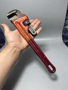 Ridgid Heavy Duty Pipe Wrench 14'' Elyria, Ohio USA - Picture 1 of 9