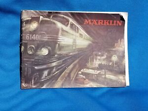 1950 Marklin Train and Toy D50 Catalog in German, 48 Pages