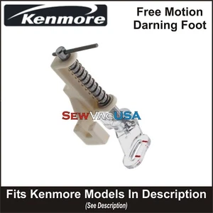 KENMORE Free Motion Darning Foot Fits All Low Shank Models Feet See Description - Picture 1 of 1