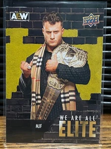 2023 Upper Deck AEW - MJF AE-25 - We Are All Elite - Picture 1 of 2