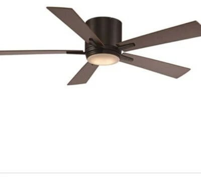 Trans Globe F-1017ROB 52 inch Rubbed Oil Bronze Ceiling Fan 22 watt LED NEW - Image 1 of 3
