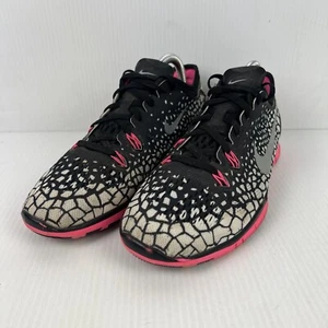 Nike Free 5 TR Fit Sneakers Womens US 8 Black/Pink 704695-012 - Picture 1 of 6