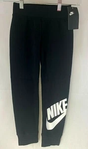NIKE GIRLS JOGGER PANTS SZ 6 NEW WITH TAG black - Picture 1 of 3