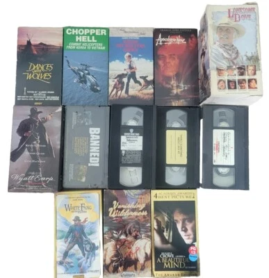 》VHS LOT《 Vintage Dancing With Wolves ETC. - Image 1 of 4