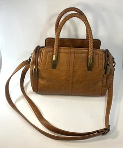 Designer wunderschöne hellbraune DARCY MARKS London Schultertasche Handtasche - Bild 1 von 9