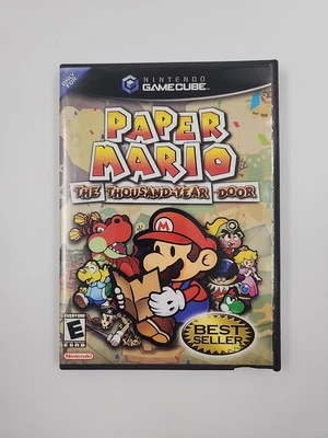 Paper Mario The Thousand-Year Door Nintendo GameCube в комплекте как новый в коробке + вставки - Изображение 1 из 4