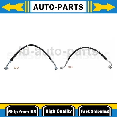 2X Front Brake Line Hose Sunsong For For Ford E-250 2003 2004 2005 - Image 1 of 4