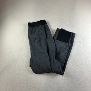 Nike Pants Mens Medium Black Gray Yoga Dri-Fit Trousers Loose Fit DH1933 - Picture 1 of 11