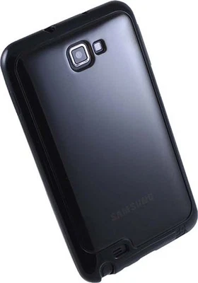 BLACK SMOKE AQUAFLEX TPU SKIN CASE COVER FOR SAMSUNG GALAXY NOTE 1st GEN - Image 1 of 4