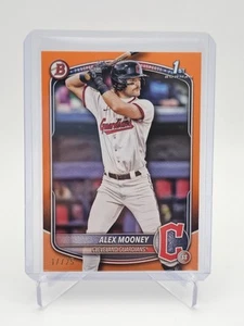 Alex Mooney 2025 Bowman 1st Orange Parallel /25 - Picture 1 of 2