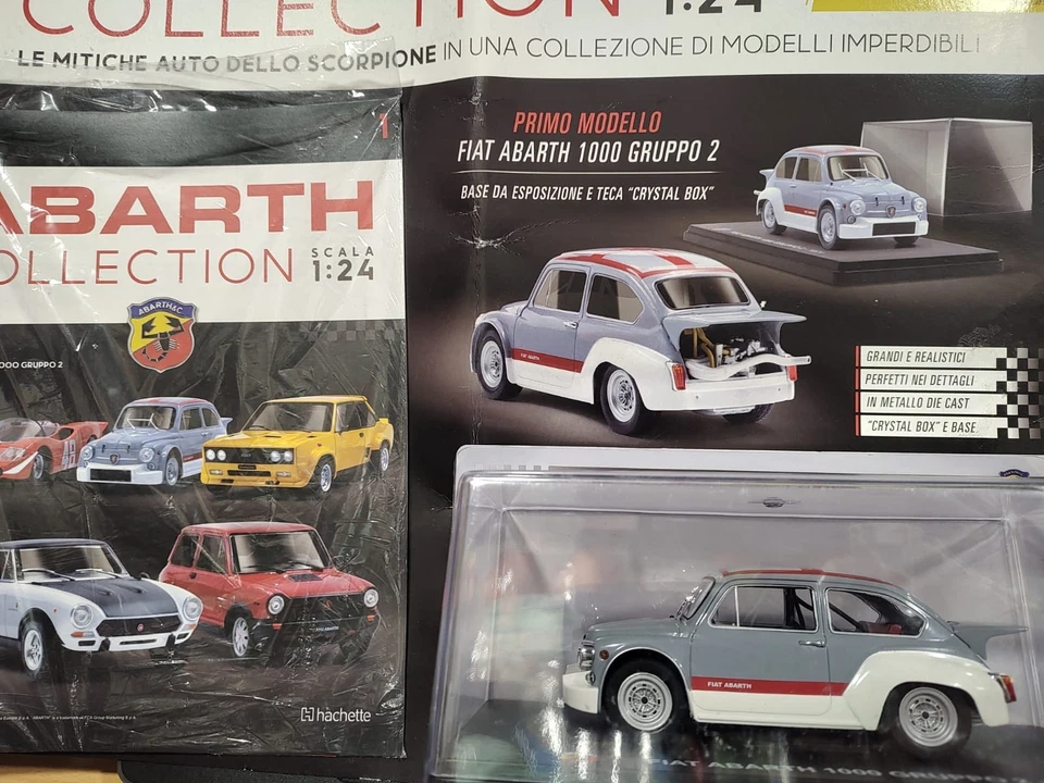 ABARTH COLLECTION - Fiat Abarth 1000 Gruppo 2 - 1970 1:24 - nuovo con Fascicolo - Immagine 1 di 1