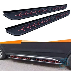 Running Board Side Step Pedal Nerf Bar Fits for Jaguar F-Pace 2016-2024 2025 - Picture 1 of 11