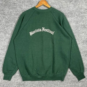 VINTAGE 70s Ravinia Festival Crewneck Sweatshirt Mens Size XL Highland Park Il - Picture 1 of 15