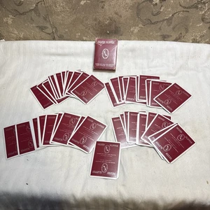Sammlerstück Silber Slipper Spielhalle und Salon Selten Rot Spielkarten Deck - Bild 1 von 11