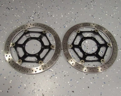 STRAIGHT ~ Front Brake Rotor Set L&R OEM Rotors 08-16 CBR1000RR CBR1000 - Image 1 of 4