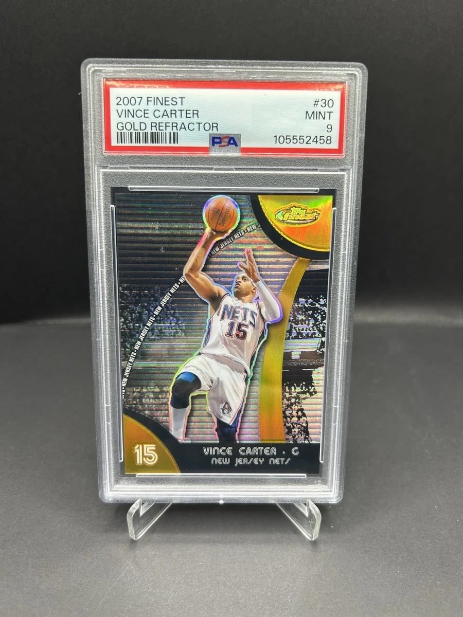 Vince Carter Basketball Grade 9 Serial Numbered Sports Trading