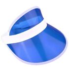 Unisex Retro Neon Sun Visor Hat Headband Cap For Golf Tennis Stag Poker Party