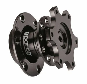 Sparco Wheel Quick Release Tuning Blk 015R98TU - Picture 1 of 5