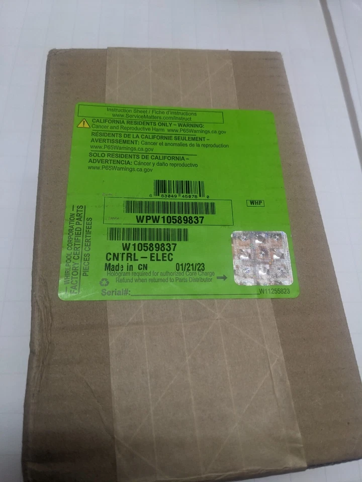 Genuine Whirlpool OEM WPW10589837, W10589837 WASHER TIMER - Image 1 of 1