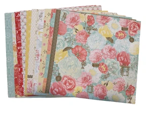 Retired Stampin Up Used 12x12 Designer Series Paper. - Picture 1 of 24