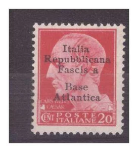 Base Atlántica 1943 - Centavos 20 Variedad 'FASCIS_A' Nuevo * MH - Imagen 1 de 1