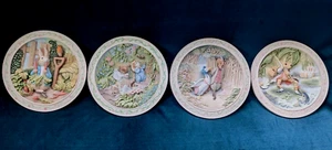 4 CUENTOS DE PETER RABBIT SERIE 3-D Placas de Coleccionista MUNDO DE BEATRIX POTTER - Imagen 1 de 13