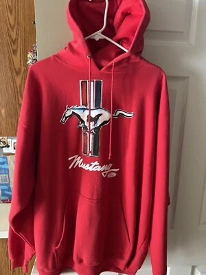 Red Mustang XL Hoodie *Never Worn* - Image 1 of 4