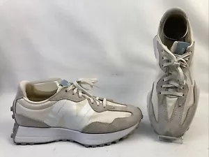 Zapatillas deportivas para correr New Balance 327 WS327BV para mujer talla 10 beige blanco usadas en excelente estado - Imagen 1 de 14