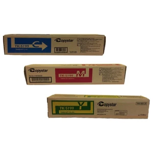 Juego de cartuchos de tóner de color TK-5197C TK-5197M TK5197M TK-5197Y TK5197Y CMY - Imagen 1 de 12