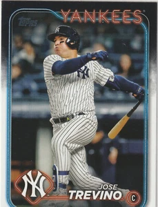 Jose Trevino #US228 2024 Top Aggiornamento Serie MLB New York Yankees Catcher - Foto 1 di 2