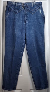 Vintage Rocky Mountain Jeans 36x32 Blue Denim Rockies Bareback High Rise Western - Picture 1 of 12
