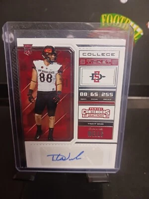 2018 Panini Contenders Draft Picks - College Ticket #207 David Wells (AU, RC) - Image 1 of 2