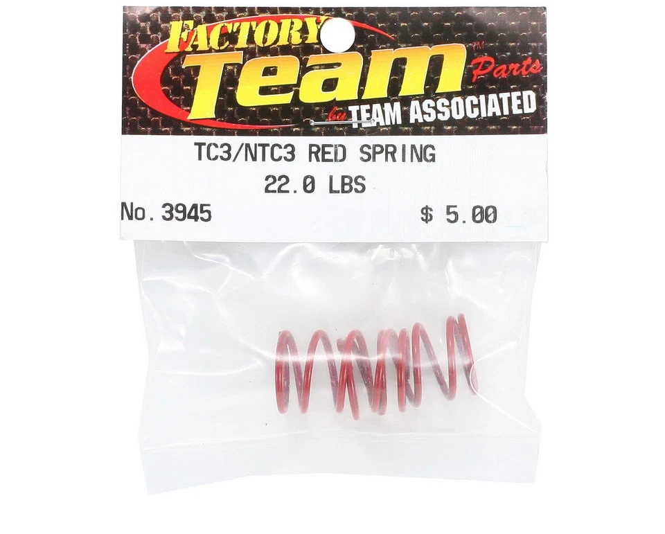 Team Associated 3944 Tc3 Gold Spring 19.5 Lbs RC Part