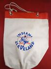 Vtg 1960'S Cleveland Indians Chief Whaoo Tote Bag *96