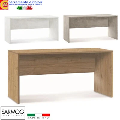 SARMOG Scrivania da Ufficio Casa Scuola Studio PC Scrivanie MADE IN ITALY 180 x 76 cm