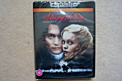 4K UHD BLU-RAY  SLEEPY HOLLOW    BRAND NEW SEALED UK STOCK - Image 1 of 2