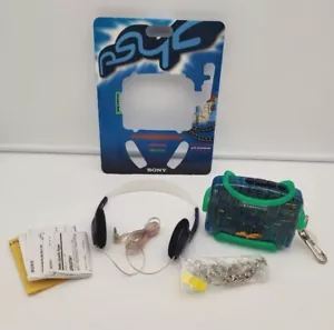 Sony Walkman Psyc AM/FM Kassette mit Kettenschutz seltene Sammler WM-PSY02 LESEN! - Bild 1 von 13
