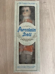 Vintage The Classique Collection porcelain doll, In Original Box - Picture 1 of 3
