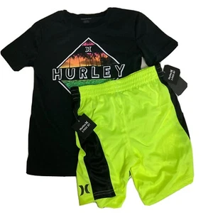 Hurley Camouflage Orange Shorts top set super cute 6000 - Picture 1 of 7