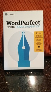 Corel WordPerfect Office Home & Student 2021 Office Suite of Word Processor