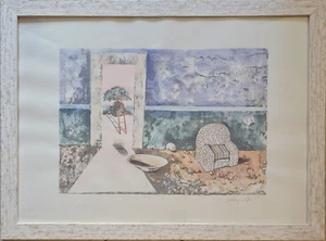 CLAUDIO CARGIOLLI (1952) OPERA Unica SERIGRAFIA ritoccata a mano - Foto 1 di 5