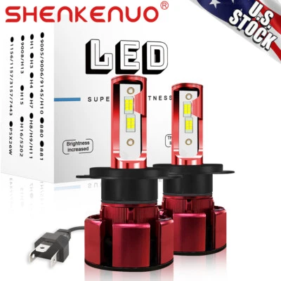 For HONDA Element 2003 2004 2005 2006 H4 9003 LED Headlight Hi/Low Bulbs 6000K - Изображение 1 из 4