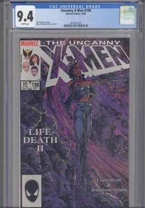 Uncanny X-Men #198 CGC 9.4 1985 Marvel Comics Chris Claremont Story - Bild 1 von 6