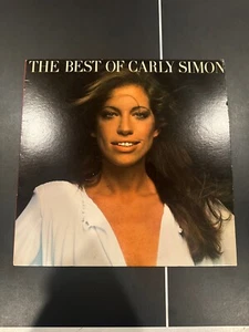 Carly Simon - The Best Of - Vinyl LP 1975 ELEKTRA 6E-109 GOOD+ R68 - Picture 1 of 3