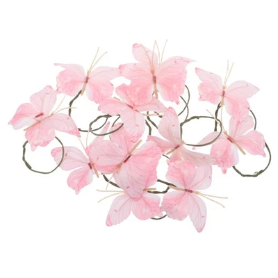  12 Pcs Porta Tovaglioli Da Tavola Anelli Portatovaglioli Per Feste - Immagine 1 di 4