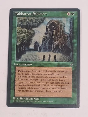 MTG Sylvan Library (Italian Legends/Green/U) - BGM - Image 1 of 4