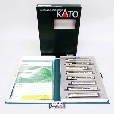 KATO N Scale 10-327 Eurostar Basic 8-Car Set Model Train N Gauge Japan Used - Image 1 of 4