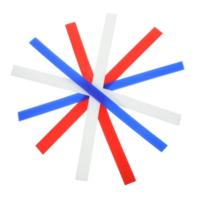  6 Pcs Pastry Rolling Pin Baking Measuring Strip Cookie Thickness Guide - Image 1 of 4