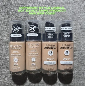 Lotto 4 Revlon ColorStay 200 trucco nudo normale/asciutto SPF20 24 ORE (scadenza 2021-2022) - Foto 1 di 5