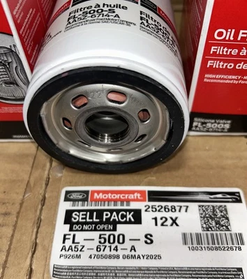 Engine Oil Filter Motorcraft FL-500-S - Image 1 of 3